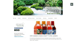 Desktop Screenshot of ginseng-helveticae.ch